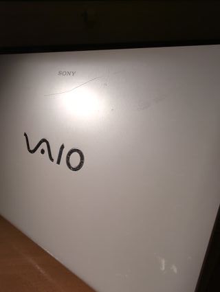 Portátil Sony VAIO SVE1513F4E Plata/Blanco
