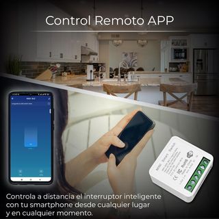 LED ATOMANT Modulo Rele Mini Interruptor WiFi, CON