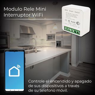 LED ATOMANT Modulo Rele Mini Interruptor WiFi, CON