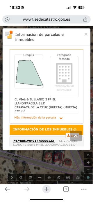 Parcela en El Llano Caravaca de la Cruz