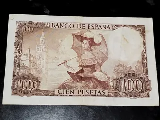 Billete 100 Pesetas Banco de España 1965