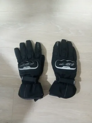 Guantes de motorista RST negros