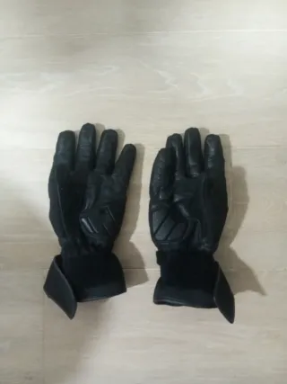 Guantes de motorista RST negros