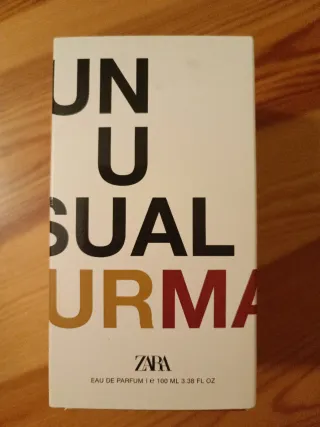 Perfume " UN U SUAL GOURMAND" ZARA 100 ML.