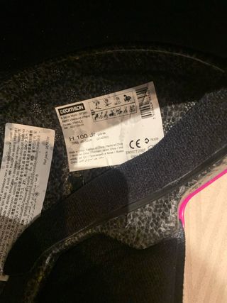 Casco de esquí rosa Wedze