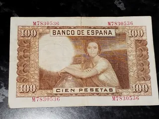 Billete 100 pesetas Banco de España 1953