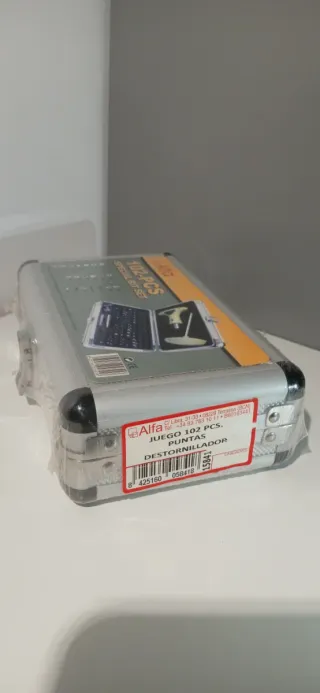 Juego Puntas Destornillador Alfa 102 Piezas