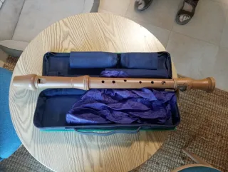 2 Flautas de Pico Madera (Alto y Tenor)