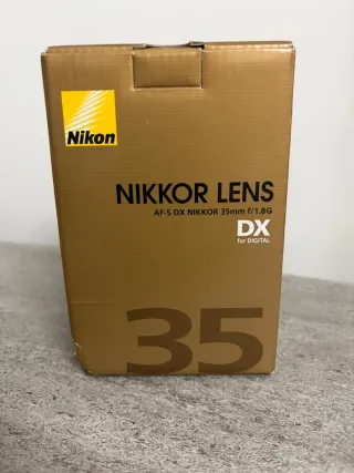 Objetivo Nikon AF-S DX NIKKOR 35mm f/1.8G