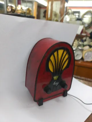 Radio Philips Réplica Roja