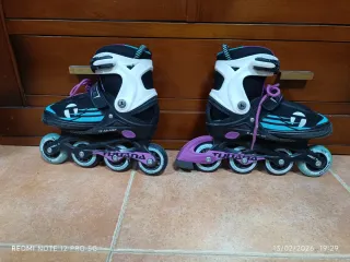 Patines en línea ajustables para niña