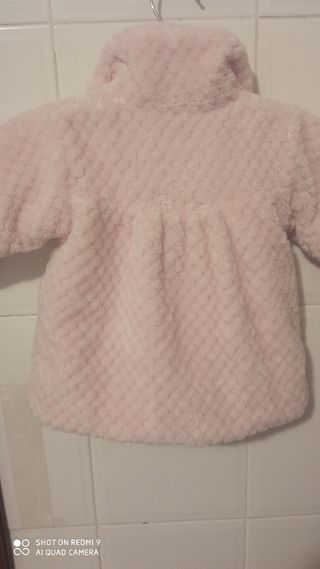 Abrigo bebé niña