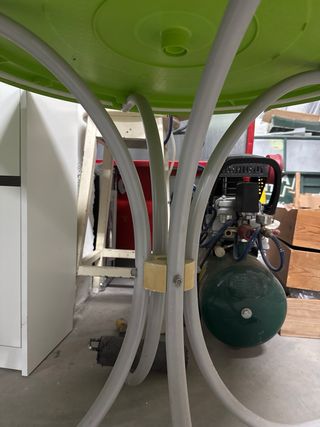 Conjunto Sillas Jardín Metal/Plástico Verde