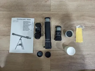 Telescopio con trípode