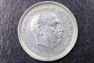 50 Pesetas 1957