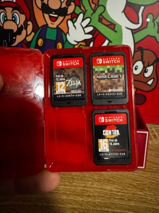 Nintendo Switch Giochi Zelda Minecraft Contra