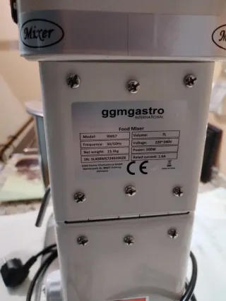 Amasadora Batidora Profesional ggmgastro