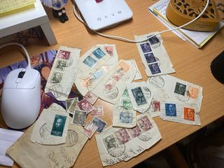 Lote Sellos Antiguos España Franco