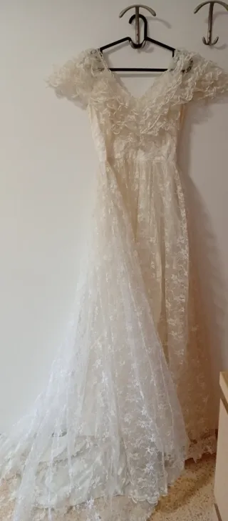Vestido de Novia Encaje Pronovias