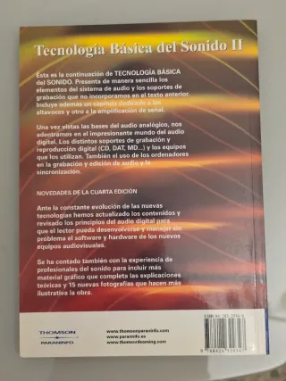 Tecnología básica del sonido II