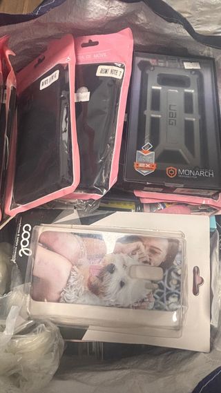 Lote fundas móviles , protectores pantallas