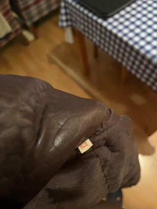 Lote 3 chaquetas, fouton, cuero y piel.