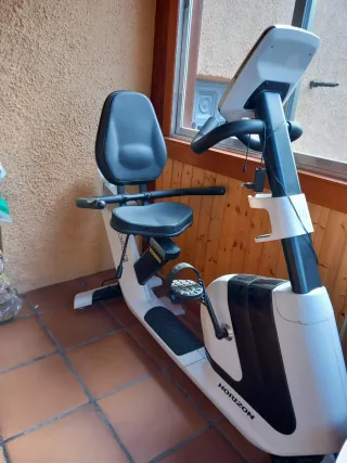 Bicicleta Estática Reclinada