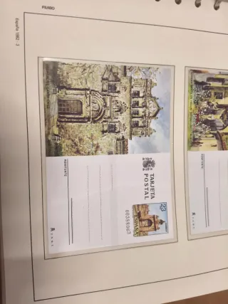 Cartoline postali Spagna 1982