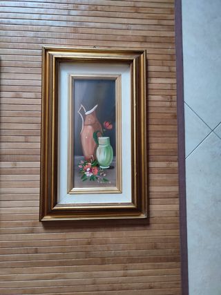 Tris quadri di tela se