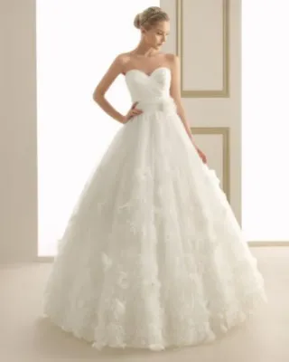 Vestido de Novia Rosa Clará Colección Luna