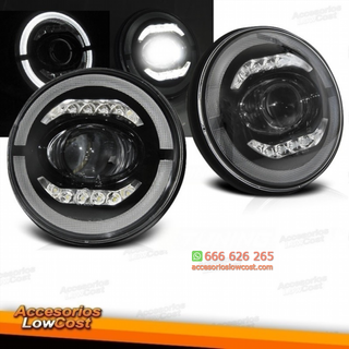 FAROS CHRYSLER JEEP WRANGLER 96-18 OJO DE ÁNGEL L