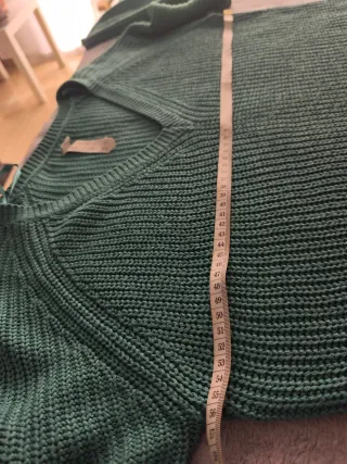 Jersey Pull&Bear verde talla XS