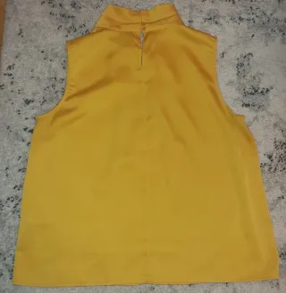 Blusa Cortefiel Amarilla Talla 2XL