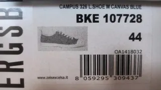 Zapatillas  Bikkembergs Campus Canvas Azul t.44