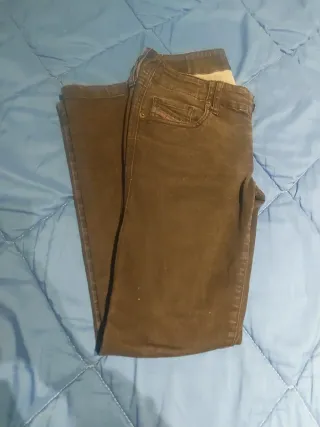 Vaqueros Diesel Negros talla 27 una xs