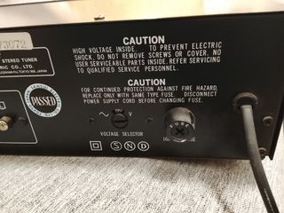 Sintonizador Sansui TU-217 AM/FM Vintage