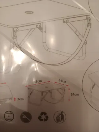 Mesa Playa Baja ALCO Blanca