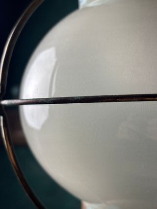 Lanterna nautica antica a cipolla anni '30 Genova