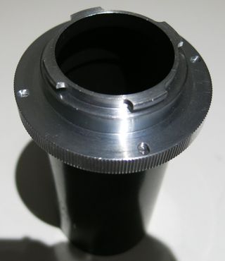 Fototubo Leitz Wetzlar 1.25x microscopio