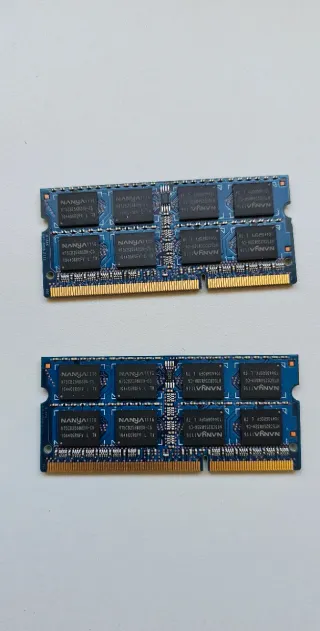 2x 4GB Nanya DDR3 SODIMM RAM
