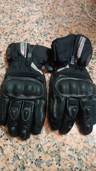 Guantes Moto Hombre Negros