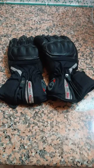Guantes Moto Hombre Negros