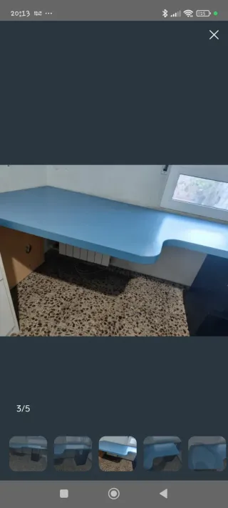 ESCRITORIO CON CAJONERA Y REPISA