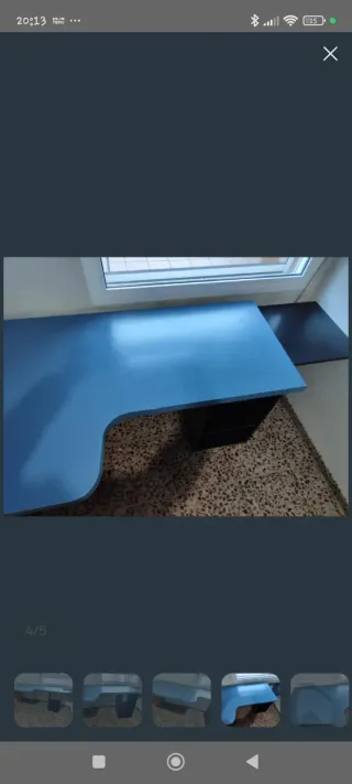 ESCRITORIO CON CAJONERA Y REPISA