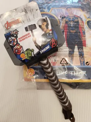 Disfraz Thor más Martillo Marvel