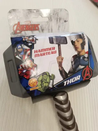 Disfraz Thor más Martillo Marvel
