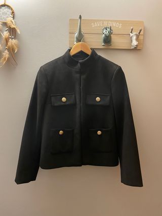 Chaqueta Zara Negra Talla M
