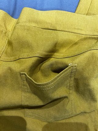 Pantalones Leggings Mujer Z&W Amarillo Talla L