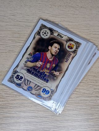 4 Topps Match Attax Magic Memories Cards