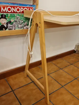 Escritorio Sklum Glai de madera de fresno